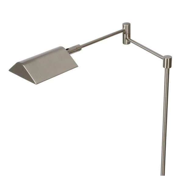 Lucide NUVOLA - Stehlampe Mit Leselampe - Ø 20 cm - LED Dim. - 1x9W 3000K - Chrom Matt - DETAIL 3